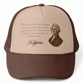T. Jefferson: Truth & Newspapers - Hat #2 hat