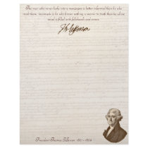 T. Jefferson: Truth & Newspapers - Letterhead