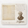 T. Jefferson: Truth & Newspapers - Mousepad
