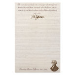 T. Jefferson: Truth & Newspapers - Stationery
