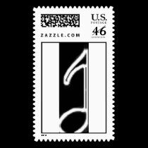 T Letter stamps
