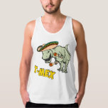 T-Mex T-Rex Mexican Tyrannosaurus Dinosaur Tank Top