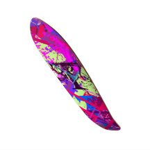T Monogram T All "T"s Text Letter T Skateboard
