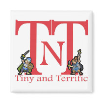 T-n-T Refrigerator Magnet