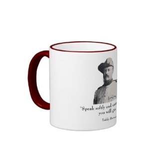 T.R. and quote mug
