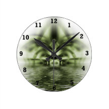 T-rex 2 round wall clock