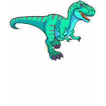 T-Rex cartoon t-shirts