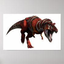 T-rex Charge Print