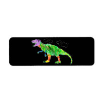 T-Rex Custom Return Address Label