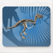 T. rex dinosaur skeleton mousepad mousepads