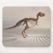 T. Rex Dinosaur Skeleton mousepad