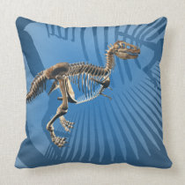 T. rex Dinosaur Skeleton pillo pillows