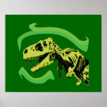 T-Rex Dinosaur Skeleton posters