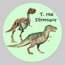 T. rex Dinosaur stickers stickers