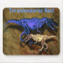 T-Rex Dinosaurs & Leather-effect Mousepad