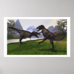 T-REX FIGHT posters