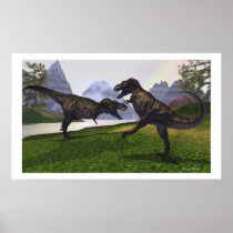 T-REX FIGHT POSTERS