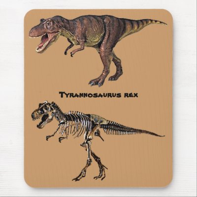 flesh n bone. T-rex Flesh-n-Bone,Mousepad by