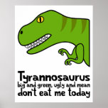 T-Rex Haiku posters