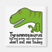 T-Rex Haiku Refrigerator Magnets