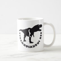 t-rex mug