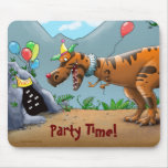 T-Rex Party Mousepad