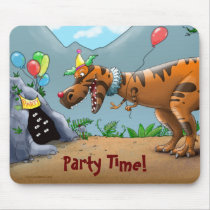 T-Rex Party Mousepad