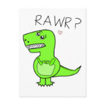 T-Rex Postcard