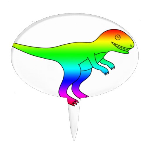 rainbow t rex