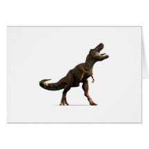 T-rex Roar Greeting Card