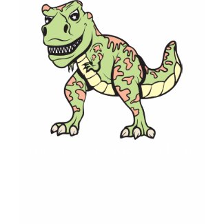 T-rex! Text! shirt