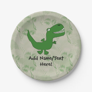t rex paper plate craft