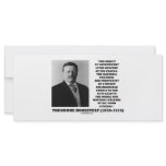 T. Roosevelt Object Government Welfare Of People Rack Cards