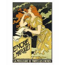 T-Shirt: Art Nouveau Vintage Art by VintageCabaret T-Shirt: Art Nouveau Vintage Art