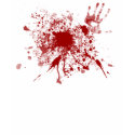 T-Shirt Blood Splatter