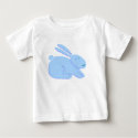 T-shirt - Blue Bunny by pawtraitart T-shirt - Blue Bunny