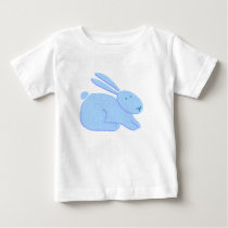 T-shirt - Blue Bunny by pawtraitart T-shirt - Blue Bunny