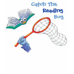 T-Shirt-Catch The Reading Bug