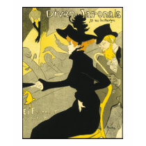 T-Shirt: Divan Japonais by Toulouse-Lautrec by VintageCabaret T-Shirt: Divan Japonais by Toulouse-Lautrec