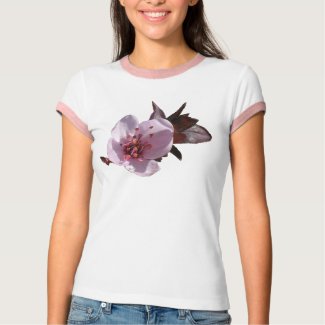 T-shirt - Flowering plumb zazzle_shirt