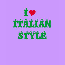 T-Shirt ITALIAN STYLE by elenaind T-Shirt ITALIAN STYLE
