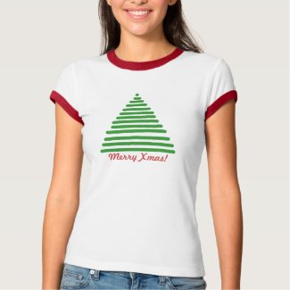 T-shirt - Merry Xmas Tree shirt