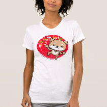 T-shirt - Puppy - Japanese Red t-shirts