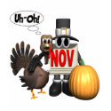 T-Shirt - Thanksgiving Turkey