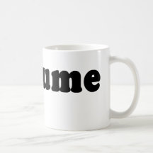 T shirt that just says COSTUME Mug