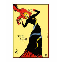 T-Shirt: Toulouse-Lautrec - Jane Avril by VintageCabaret T-Shirt: Toulouse-Lautrec - Jane Avril