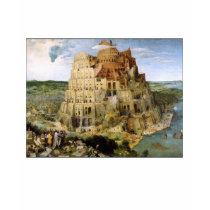 T-Shirt: Tower of Babel - Pieter Bruegel