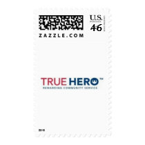 T-shirt: True Hero logo with Tag line postage