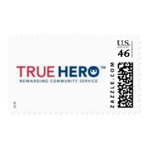 T-shirt: True Hero logo with Tag line postage