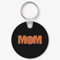 T-shirts and Gifts For Basketball Mom keychains